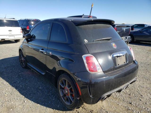 3C3CFFFH8DT738752 - 2013 FIAT 500 ABARTH BLACK photo 3