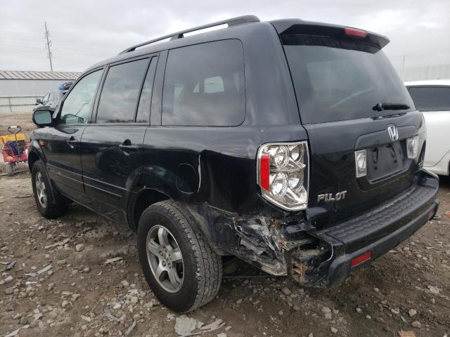 5FNYF18476B008783 - 2006 HONDA PILOT BLACK photo 3