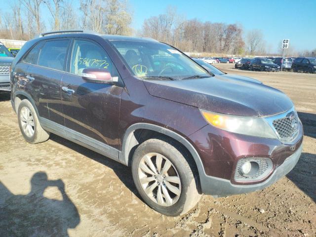 5XYKT4A26BG062135 - 2011 KIA SORENTO BA BURGUNDY photo 1