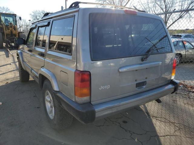 1J4FF48S41L505538 - 2001 JEEP CHEROKEE S GRAY photo 3