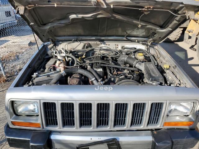 1J4FF48S41L505538 - 2001 JEEP CHEROKEE S GRAY photo 7