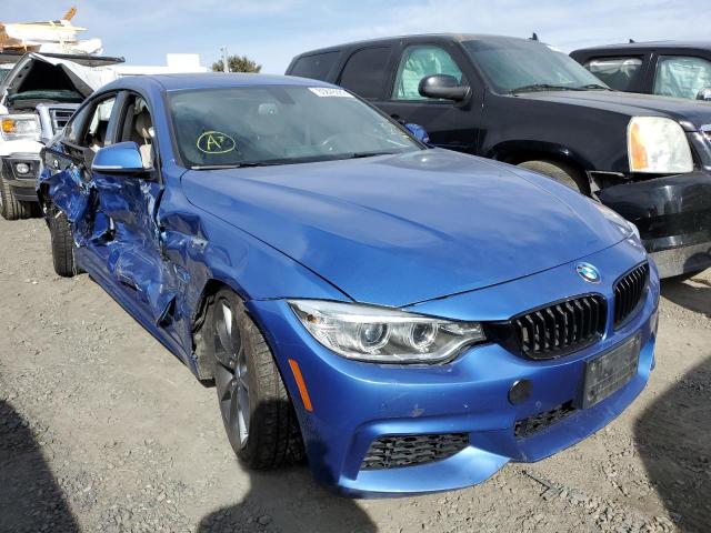 WBA4E3C32HG826245 - 2017 BMW 440I GRAN BLUE photo 1