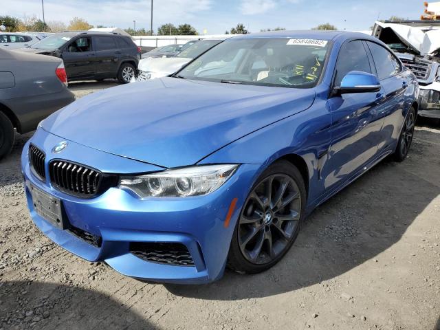 WBA4E3C32HG826245 - 2017 BMW 440I GRAN BLUE photo 2