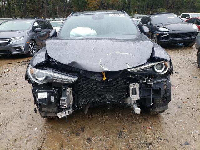 ZASPAKBN3N7D26185 - 2022 ALFA ROMEO STELVIO TI GRAY photo 5