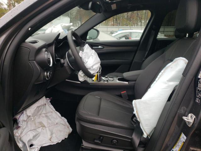 ZASPAKBN3N7D26185 - 2022 ALFA ROMEO STELVIO TI GRAY photo 7