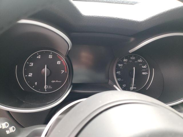 ZASPAKBN3N7D26185 - 2022 ALFA ROMEO STELVIO TI GRAY photo 9