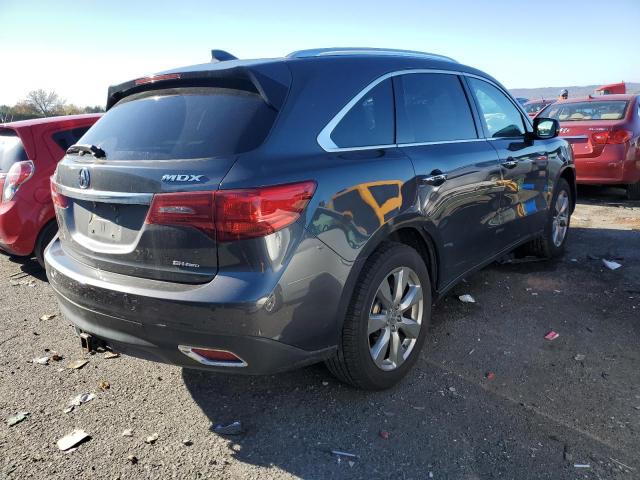 5FRYD4H85FB009276 - 2015 ACURA MDX ADVANC CHARCOAL photo 4