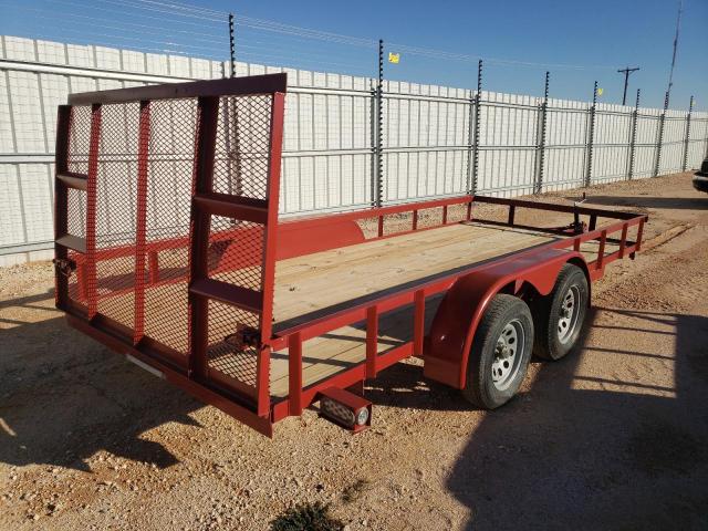 58UBU1624MA003728 - 2021 CARGO UTILTRAILR RED photo 4