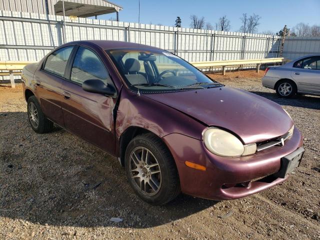 1P3ES46C9YD687931 - 2000 PLYMOUTH NEON BASE 勃艮第红 照片 1