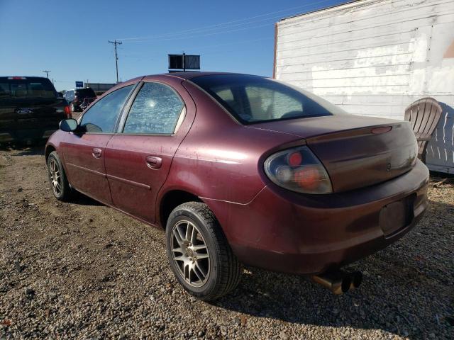 1P3ES46C9YD687931 - 2000 PLYMOUTH NEON BASE 勃艮第红 照片 3