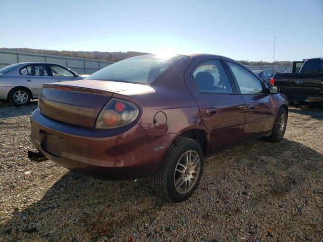 1P3ES46C9YD687931 - 2000 PLYMOUTH NEON BASE 勃艮第红 照片 4