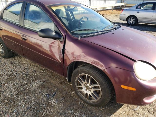 1P3ES46C9YD687931 - 2000 PLYMOUTH NEON BASE 勃艮第红 照片 9