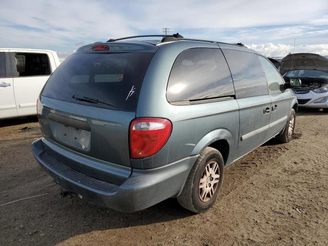 1D4GP24R45B377251 - 2005 DODGE GRAND CARA TEAL photo 4