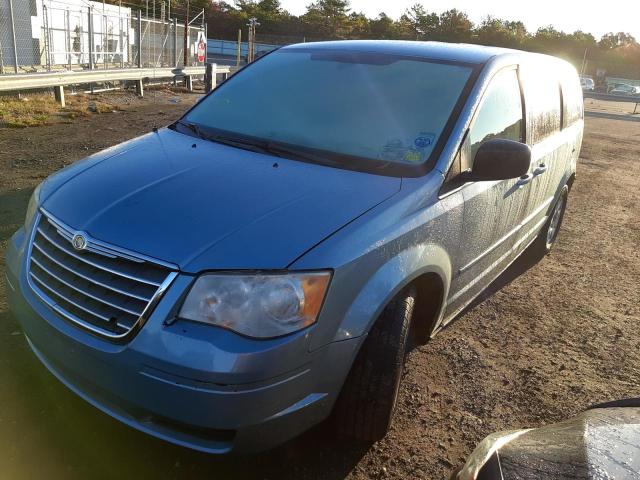 2A8HR44E89R629930 - 2009 CHRYSLER TOWN AND C TWO TONE photo 2