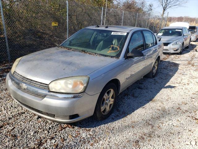 1G1ZU54855F107079 - 2005 CHEVROLET MALIBU  LT SILVER photo 2