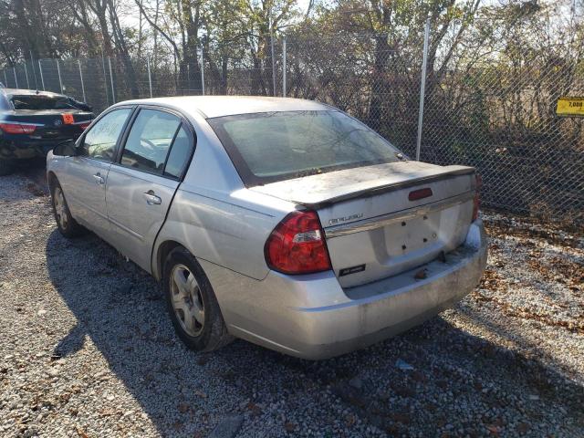 1G1ZU54855F107079 - 2005 CHEVROLET MALIBU  LT SILVER photo 3