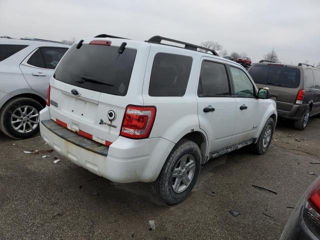 1FMCU5K30BKA94194 - 2011 FORD ESCAPE HYB WHITE photo 4