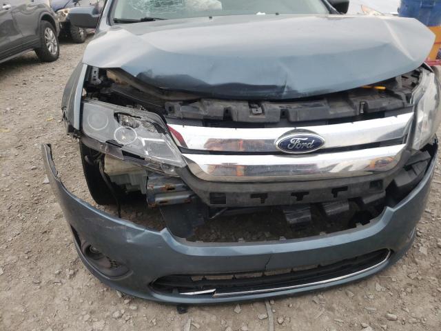 3FAHP0HA9CR312548 - 2012 FORD FUSION SE BLACK photo 9