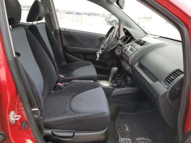 JHMGD38657S061077 - 2007 HONDA FIT S წითელი ფოტო 5