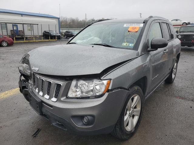 1C4NJDBB2DD222725 - 2013 JEEP COMPASS SP CHARCOAL photo 2