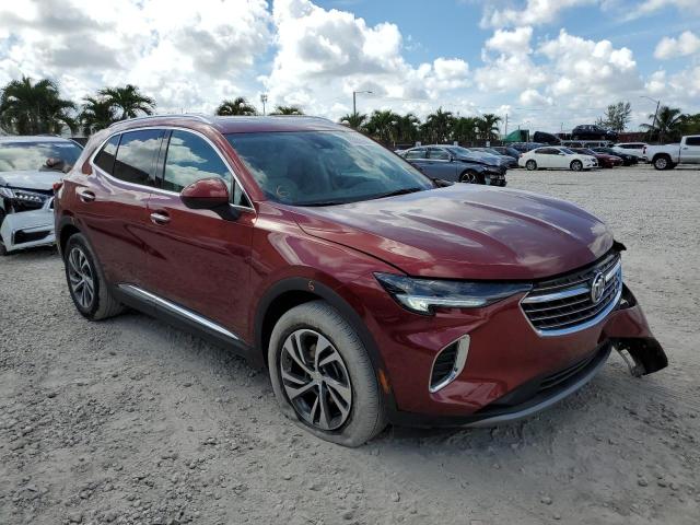 LRBFZNR44MD190868 - 2021 BUICK ENVISION E RED photo 1