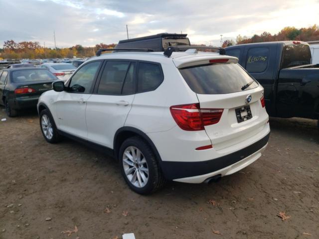 5UXWX9C56D0A27115 - 2013 BMW X3 XDRIVE2 WHITE photo 3