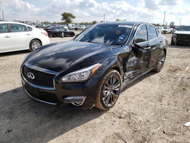 JN1BY1AP7JM180030 - 2018 INFINITI Q70 3.7 LU BLACK photo 2