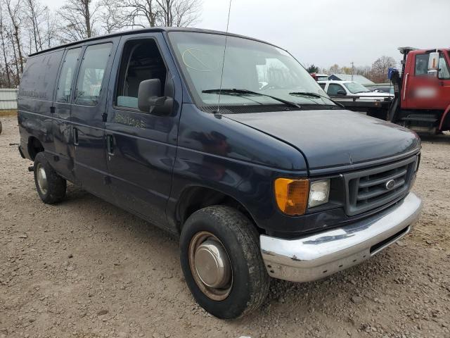 1FTNE24L35HA87232 - 2005 FORD E-250 BLUE photo 1