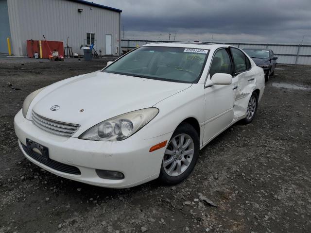 JTHBF30G236020238 - 2003 LEXUS ES 300 WHITE photo 2