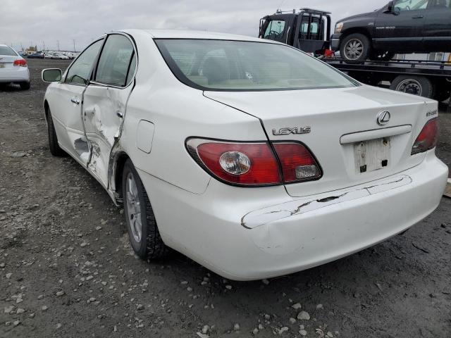 JTHBF30G236020238 - 2003 LEXUS ES 300 WHITE photo 3