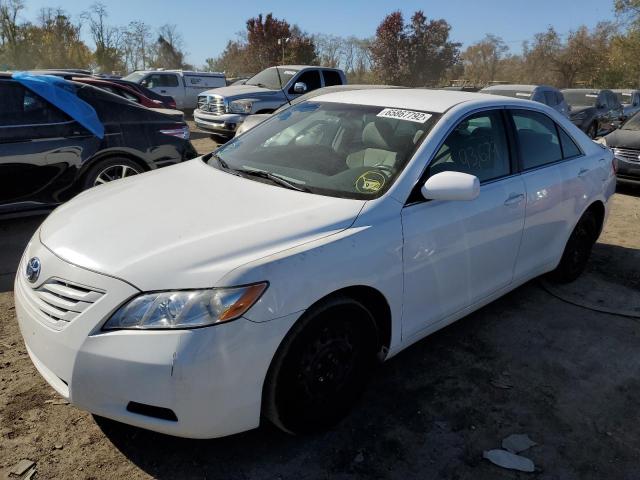 4T1BE46K47U596299 - 2007 TOYOTA CAMRY CE WHITE photo 2