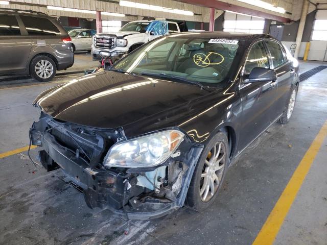 1G1ZK577994188338 - 2009 CHEVROLET MALIBU LTZ შავი ფოტო 2