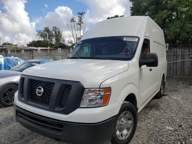 1N6BF0LY8JN815346 - 2018 NISSAN NV 2500 S WHITE photo 2