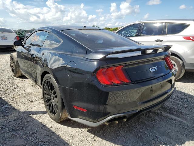 1FA6P8CF7K5157198 - 2019 FORD MUSTANG GT BLACK photo 3