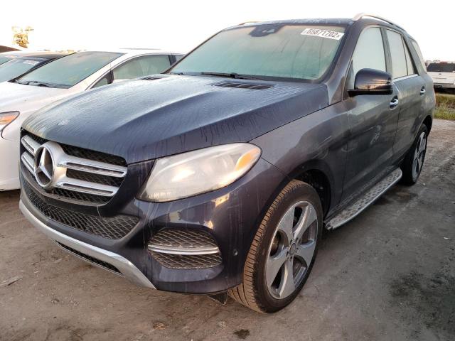 4JGDA5JB2GA794530 - 2016 MERCEDES-BENZ GLE 350 BLUE photo 2