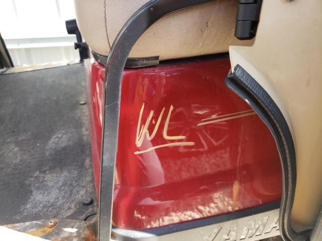 JW1306814 - 2010 YAMAHA GOLF CART RED photo 9