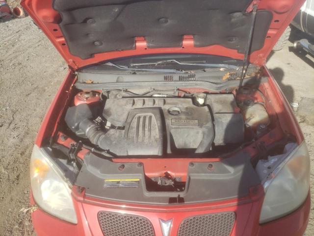 1G2AL15F987278000 - 2008 PONTIAC G5 SE RED photo 7