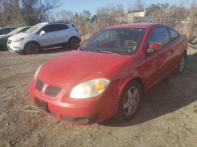 1G2AL15F987278000 - 2008 PONTIAC G5 SE RED photo 9