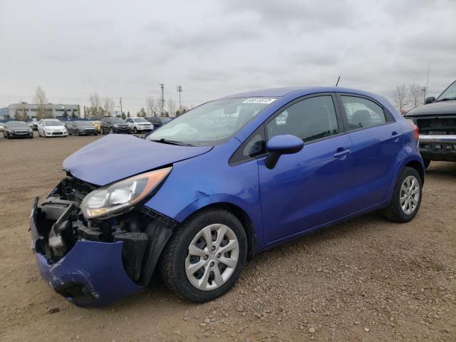 KNADM5A32C6754897 - 2012 KIA RIO LX BLUE photo 2