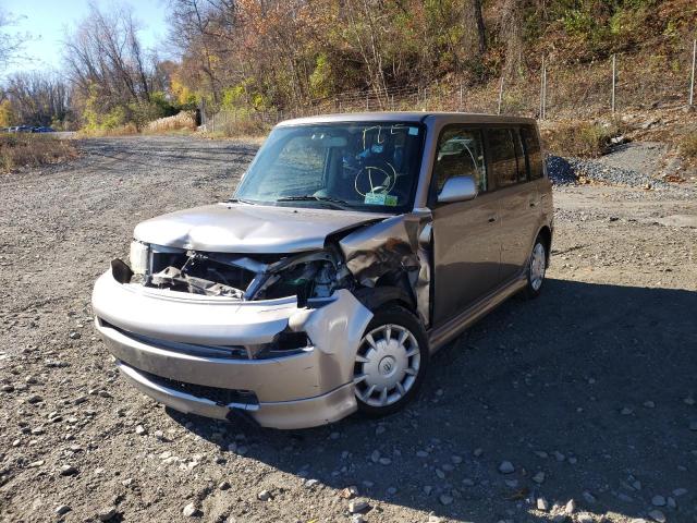 JTLKT334264039422 - 2006 TOYOTA SCION XB ნაცრისფერი ფოტო 2