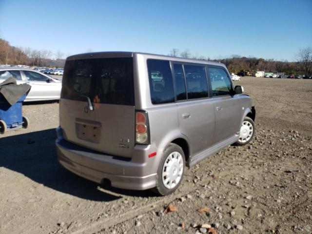 JTLKT334264039422 - 2006 TOYOTA SCION XB ნაცრისფერი ფოტო 4