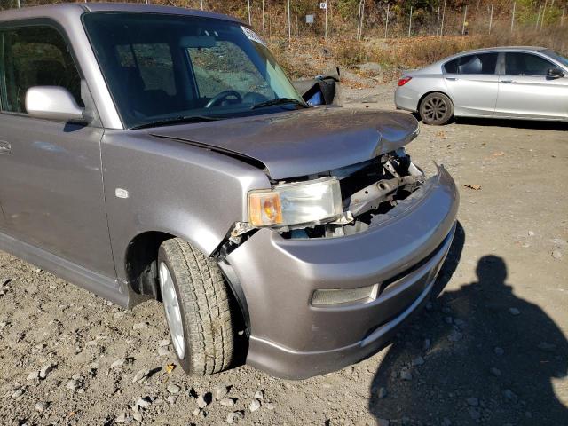 JTLKT334264039422 - 2006 TOYOTA SCION XB ნაცრისფერი ფოტო 9