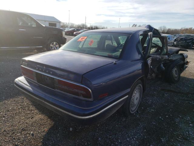 1G4CW52K0TH630500 - 1996 BUICK PARK AVENU BLUE photo 4