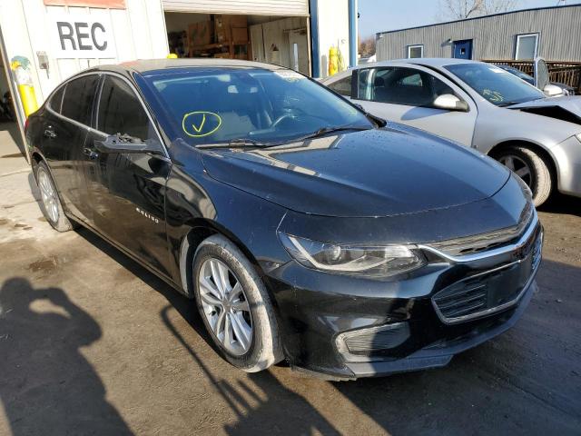 1G1ZE5STXGF300089 - 2016 CHEVROLET MALIBU LS BLACK photo 1