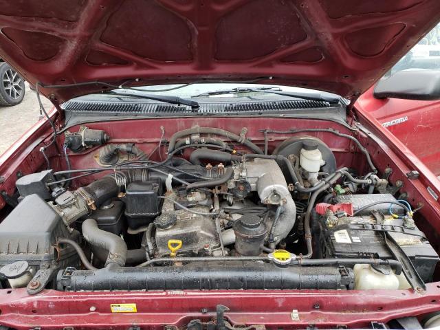 5TEVL52N32Z138914 - 2002 TOYOTA TACOMA XTR BURGUNDY photo 7