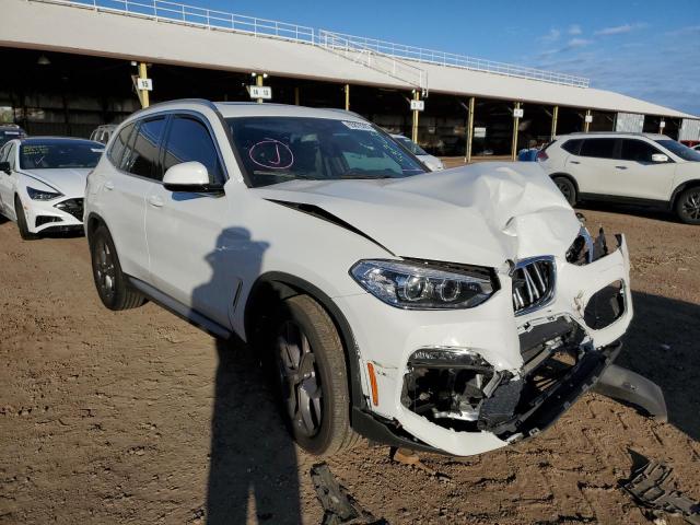 5UXTY3C03M9E65636 - 2021 BMW X3 SDRIVE3 WHITE photo 1