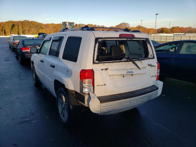 1J8FF48WX7D285990 - 2007 JEEP PATRIOT LI WHITE photo 3