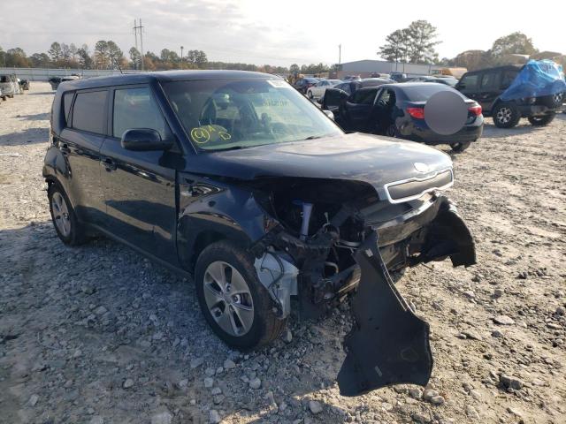 KNDJN2A22E7056411 - 2014 KIA SOUL BLACK photo 1