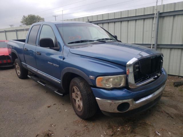 1D7HA18D74S731506 - 2004 DODGE RAM 1500 S BLUE photo 1