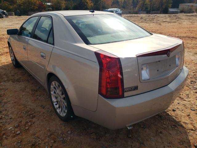 1G6DP577X70138123 - 2007 CADILLAC CTS HI FEA GOLD photo 3